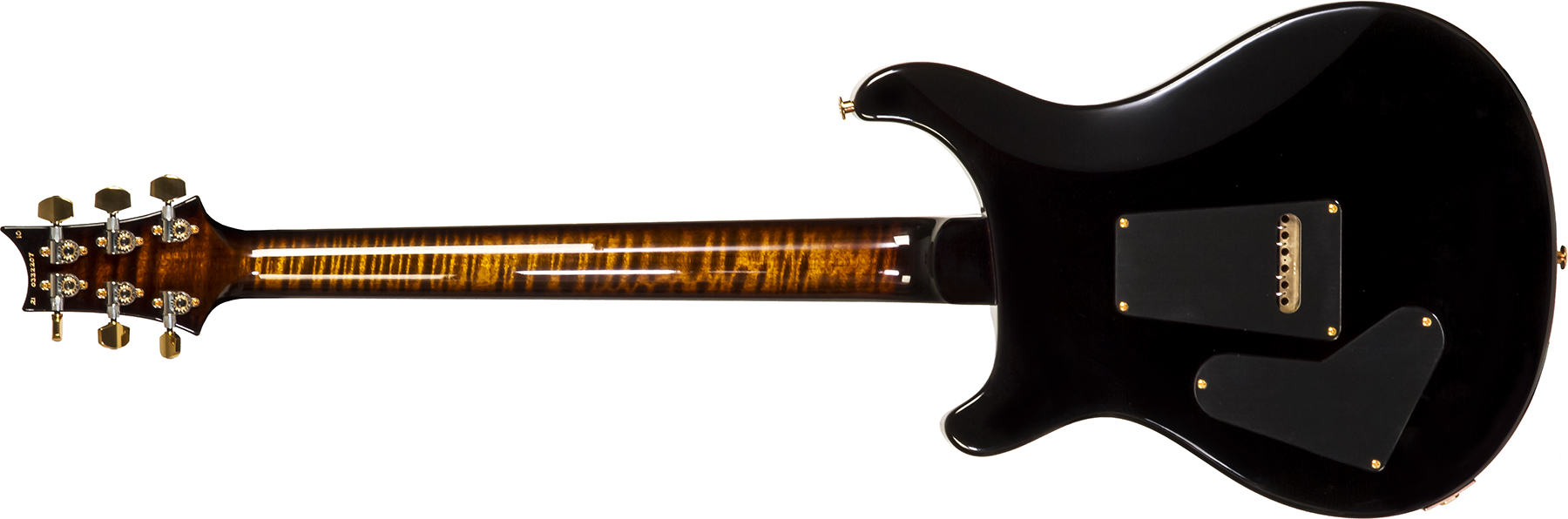 Prs Custom 24 10 Top Usa 2h Trem Rw #21-0332207 - Black Gold Burst - Guitarra eléctrica de doble corte. - Variation 1