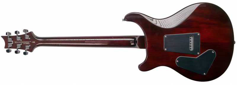 Prs Custom 24 Ltd Se 2h Trem Eb - Orange Tiger Smokeburst - Guitarra eléctrica de doble corte. - Variation 1