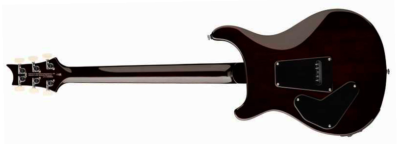 Prs Custom 24 Semi Hollow Piezo Se (wing Tuners) 2h Ht Rw - Orange Tiger Smokeburst - Semi hollow elektriche gitaar - Variation 1