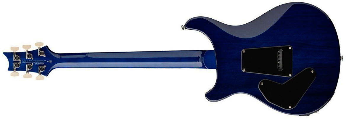 Prs Custom 24 Semi Hollow Piezo Se (wing Tuners) 2h Ht Rw - Lake Blue - Semi hollow elektriche gitaar - Variation 1