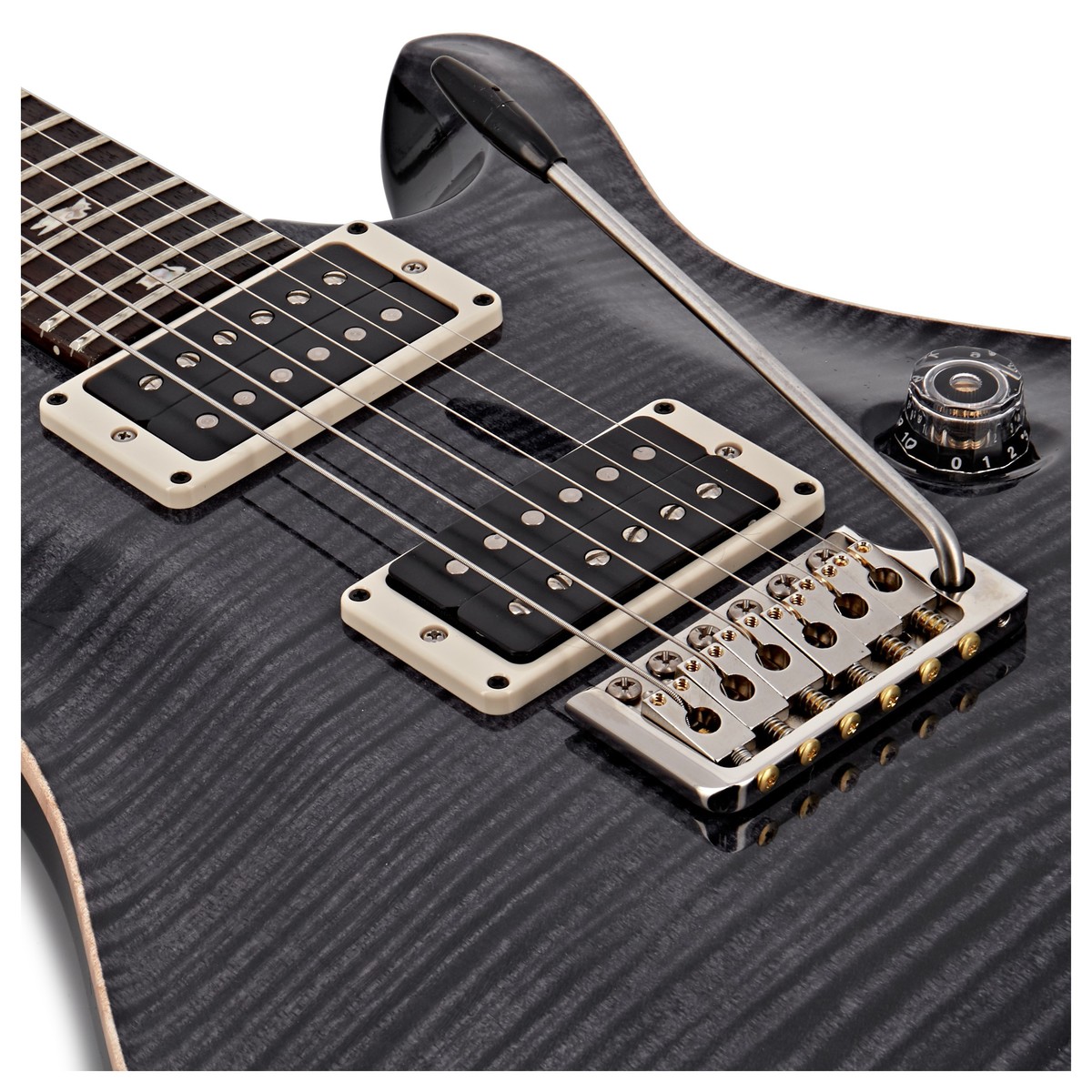 Prs Custom 24 Usa 2h Dmo Trem Rw - Gray Black - Double cut gitaar - Variation 4