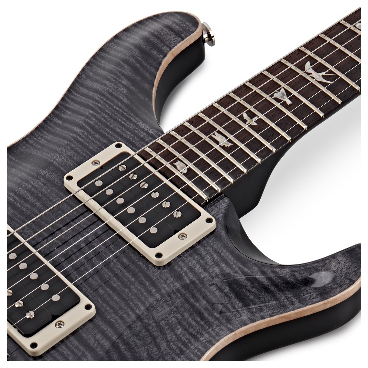 Prs Custom 24 Usa 2h Dmo Trem Rw - Gray Black - Double cut gitaar - Variation 5