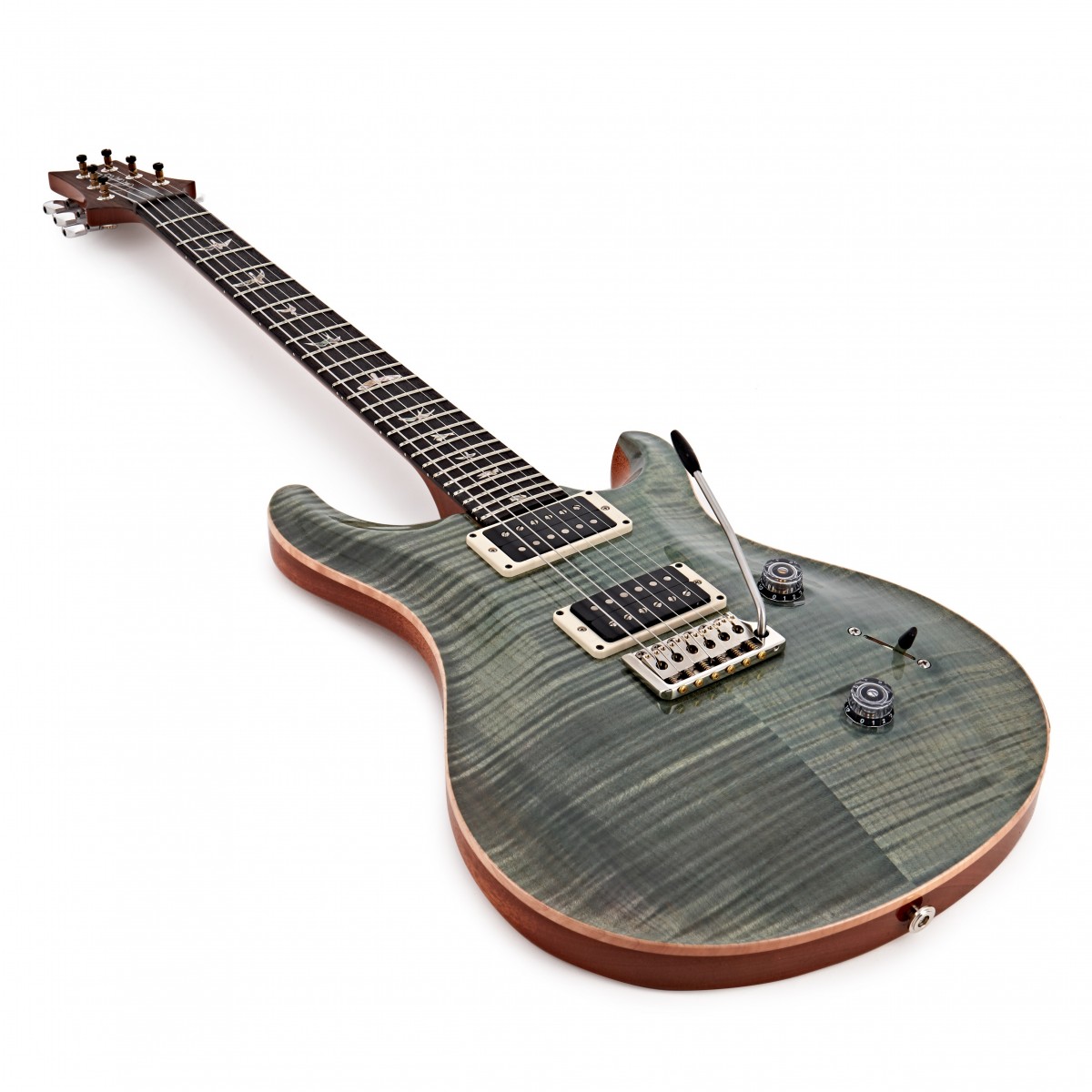 Prs Custom 24 Usa Hh Trem Rw - Trampas Green - Guitarra eléctrica de doble corte. - Variation 2