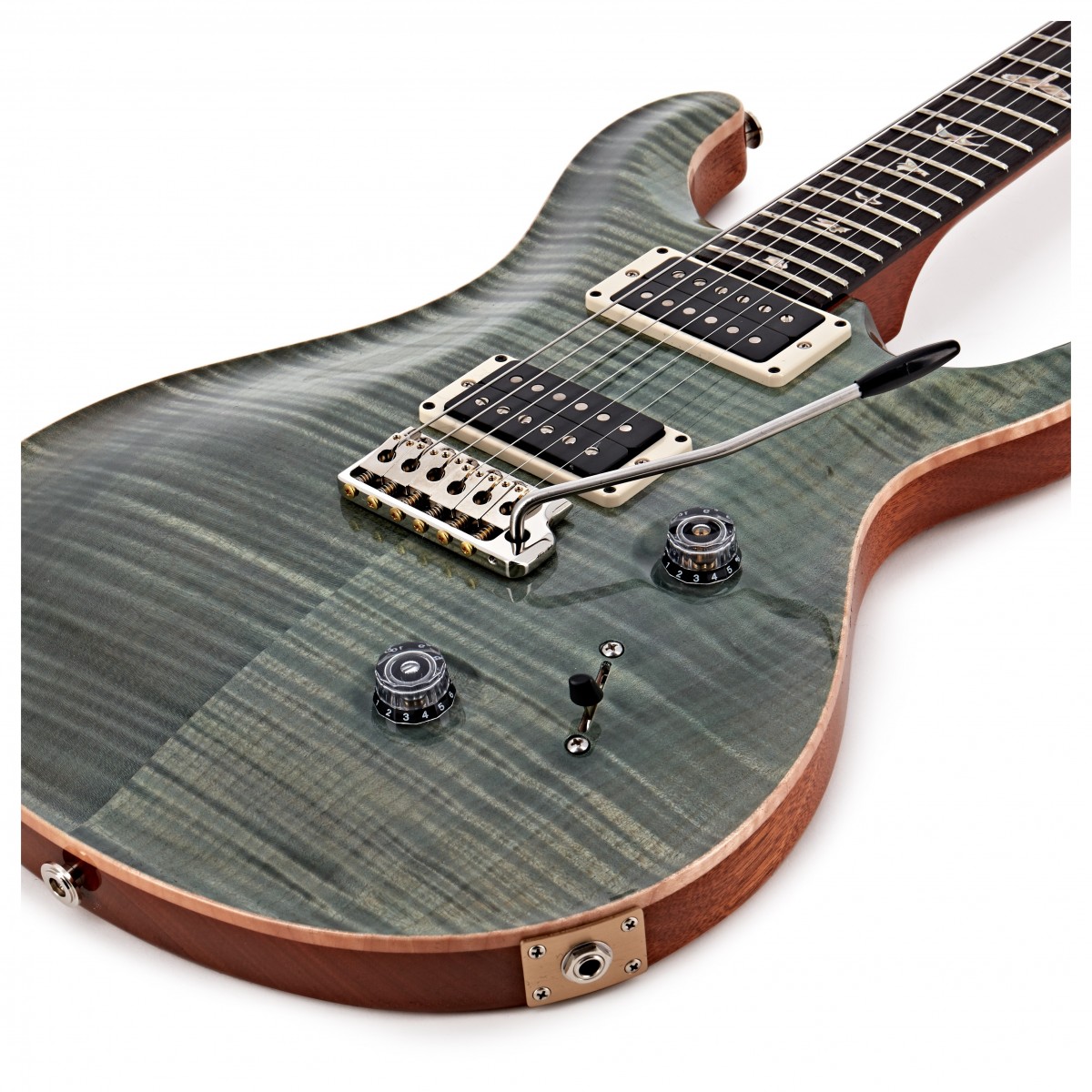 Prs Custom 24 Usa Hh Trem Rw - Trampas Green - Guitarra eléctrica de doble corte. - Variation 3