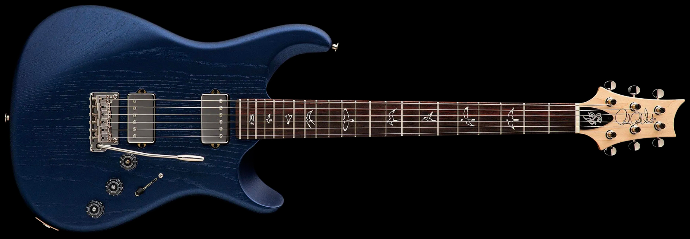 Prs Fiore Hh Satin Bolt-on Usa 2h Trem Rw - Metallic Midnight - Double cut gitaar - Variation 3