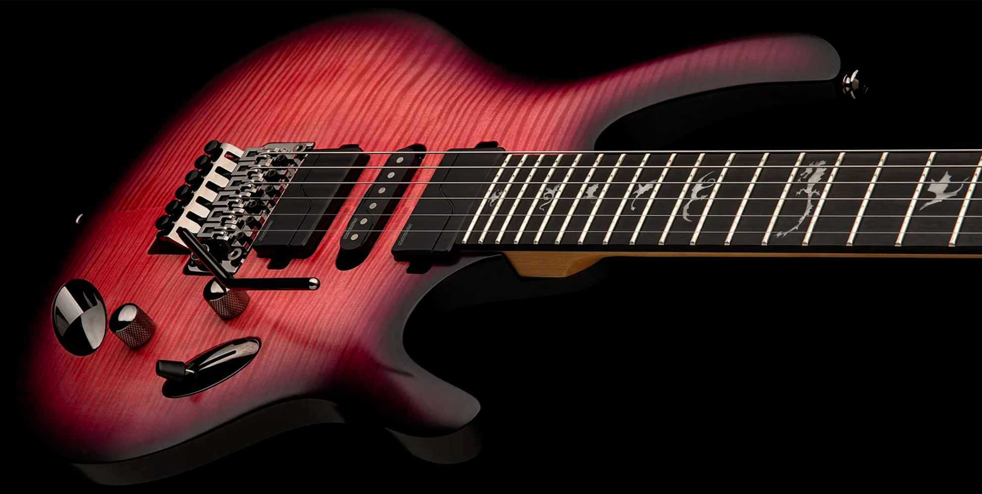 Prs Herman Li Chleo Se Signature Hsh Fishman Fluence Fr Eb - Orchid Dusk - Kenmerkende elektrische gitaar - Variation 1