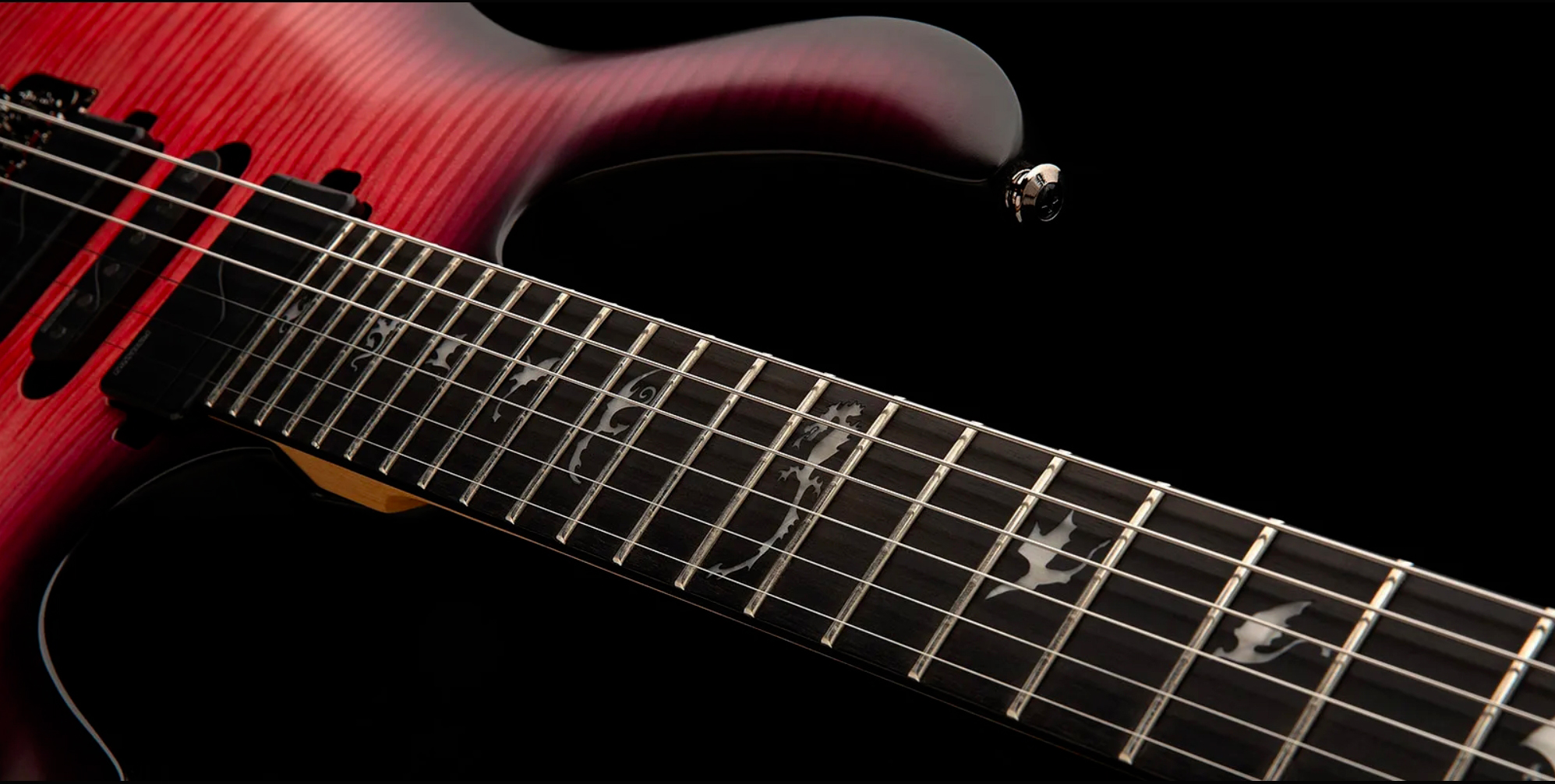 Prs Herman Li Chleo Se Signature Hsh Fishman Fluence Fr Eb - Orchid Dusk - Kenmerkende elektrische gitaar - Variation 2