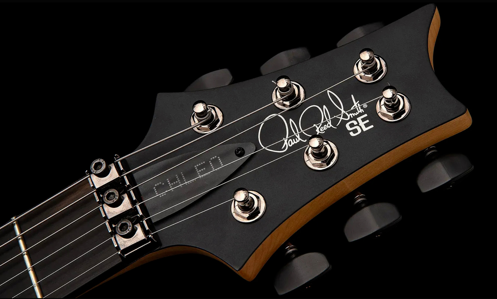 Prs Herman Li Chleo Se Signature Hsh Fishman Fluence Fr Eb - Charcoal Purple Burst - Metal elektrische gitaar - Variation 3