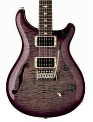 Semi hollow elektriche gitaar Prs USA Bolt-On CE 24 Semi-Hollow - Faded gray black purple burst