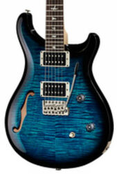 Guitarra eléctrica de doble corte. Prs USA Bolt-On CE 24 Semi-Hollow - Faded blue smokeburst