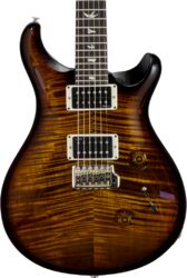 Double cut gitaar Prs USA Custom 24 Hand-Signed #0400035 - Black gold wraparound burst