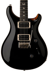Double cut gitaar Prs USA Custom 24 (DMO Pickups) - Black Top / Natural Back