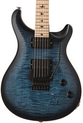Guitarra eléctrica de doble corte. Prs USA Dustie Waring DW CE 24 Floyd - Faded blue smokeburst
