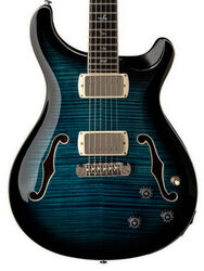 SE Hollowbody II Piezo (Wing Tuners) - peacock blue burst