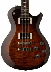 Enkel gesneden elektrische gitaar Prs S2 McCarty 594 Singlecut (USA) - Amber burst