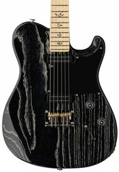 Enkel gesneden elektrische gitaar Prs USA Bolt-On NF 53 - Black doghair