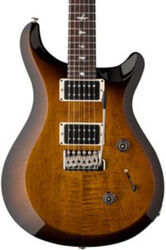Guitarra eléctrica de doble corte. Prs USA 10th Anniversary S2 Custom 24 - Black amber