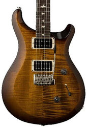Guitarra eléctrica de doble corte. Prs USA S2 Custom 24 - Black amber