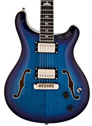 Semi hollow elektriche gitaar Prs SE Hollowbody II - Faded blue burst
