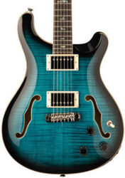 SE Hollowbody II Piezo - Peacock Blue Burst