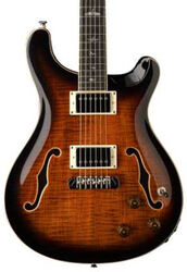 SE Hollowbody II Piezo - Orange Tiger Smokeburst