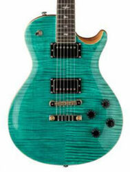 Enkel gesneden elektrische gitaar Prs SE McCarty 594 - turquoise