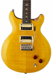 Guitarra eléctrica de doble corte. Prs SE Santana - Santana yellow