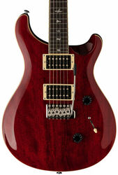 Guitarra eléctrica de doble corte. Prs SE Standard 24 - Vintage cherry