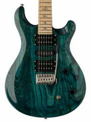 Guitarra eléctrica de doble corte. Prs SE Swamp Ash Special - Iridescent blue