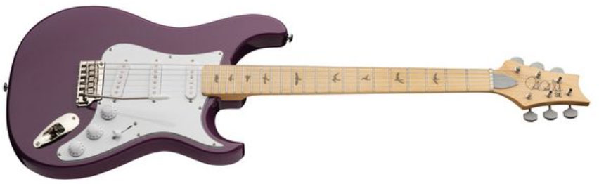 Prs John Mayer Se Silver Sky Maple Signature 3s Trem Mn - Summit Purple - Kenmerkende elektrische gitaar - Variation 1