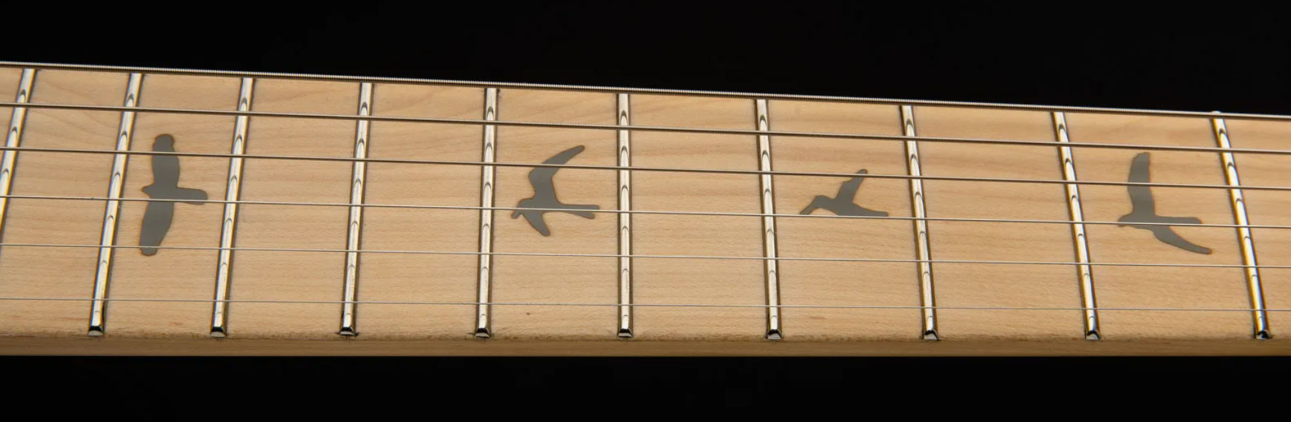 Prs John Mayer Se Silver Sky Maple Signature 3s Trem Mn - Summit Purple - Kenmerkende elektrische gitaar - Variation 4