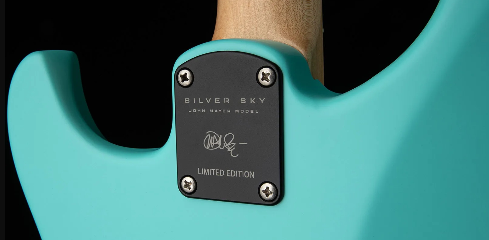 Prs John Mayer Silver Sky Bolt-on Usa Ltd Trem 3s Rw - Wild Blue Satin - Double cut gitaar - Variation 4