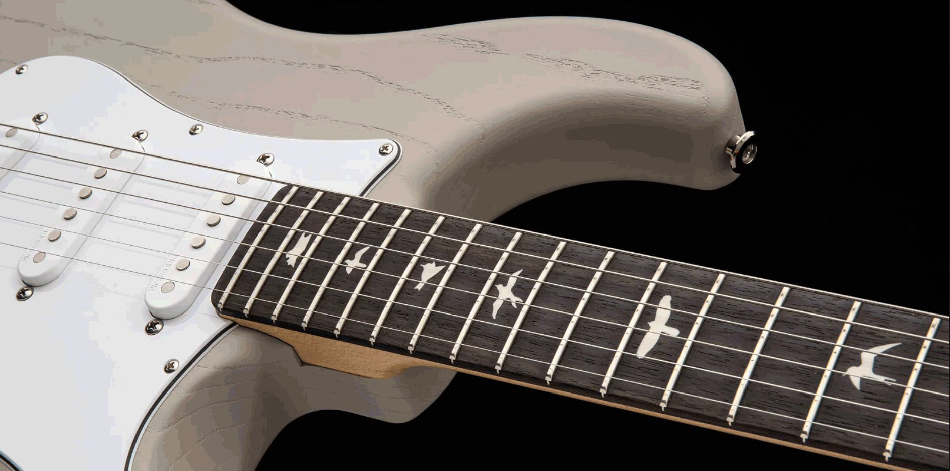 Prs John Mayer Silver Sky Dead Spec Usa Ltd Signature 3s Trem Rw - Moc Sand Satin - Elektrische gitaar in Str-vorm - Variation 2
