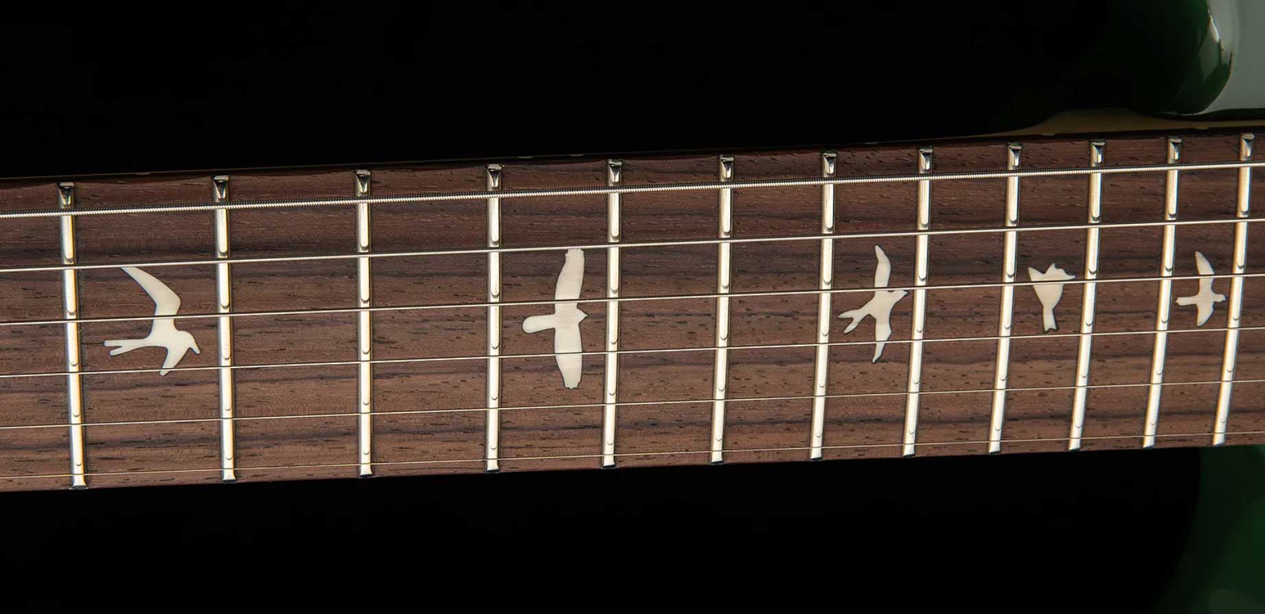 Prs John Mayer Silver Sky Rosewood Lh Se Signature Gaucher 3s Trem Rw - Lauren Green - Elektrische gitaar in Strat vorm - Variation 4