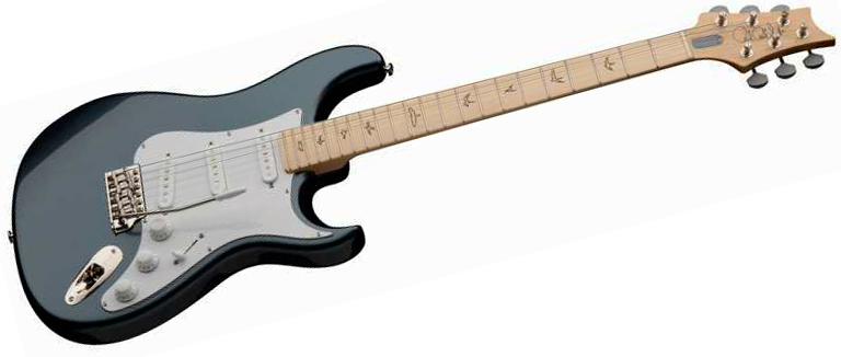 Prs John Mayer Silver Sky Usa Signature 3s Trem Mn - Venetian Blue - Elektrische gitaar in Strat vorm - Variation 1