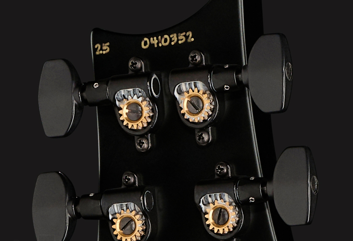 Prs Mark Holcomb Usa Signature 2h Seymour Duncan Ht Eb - Gray Black - Double cut gitaar - Variation 4