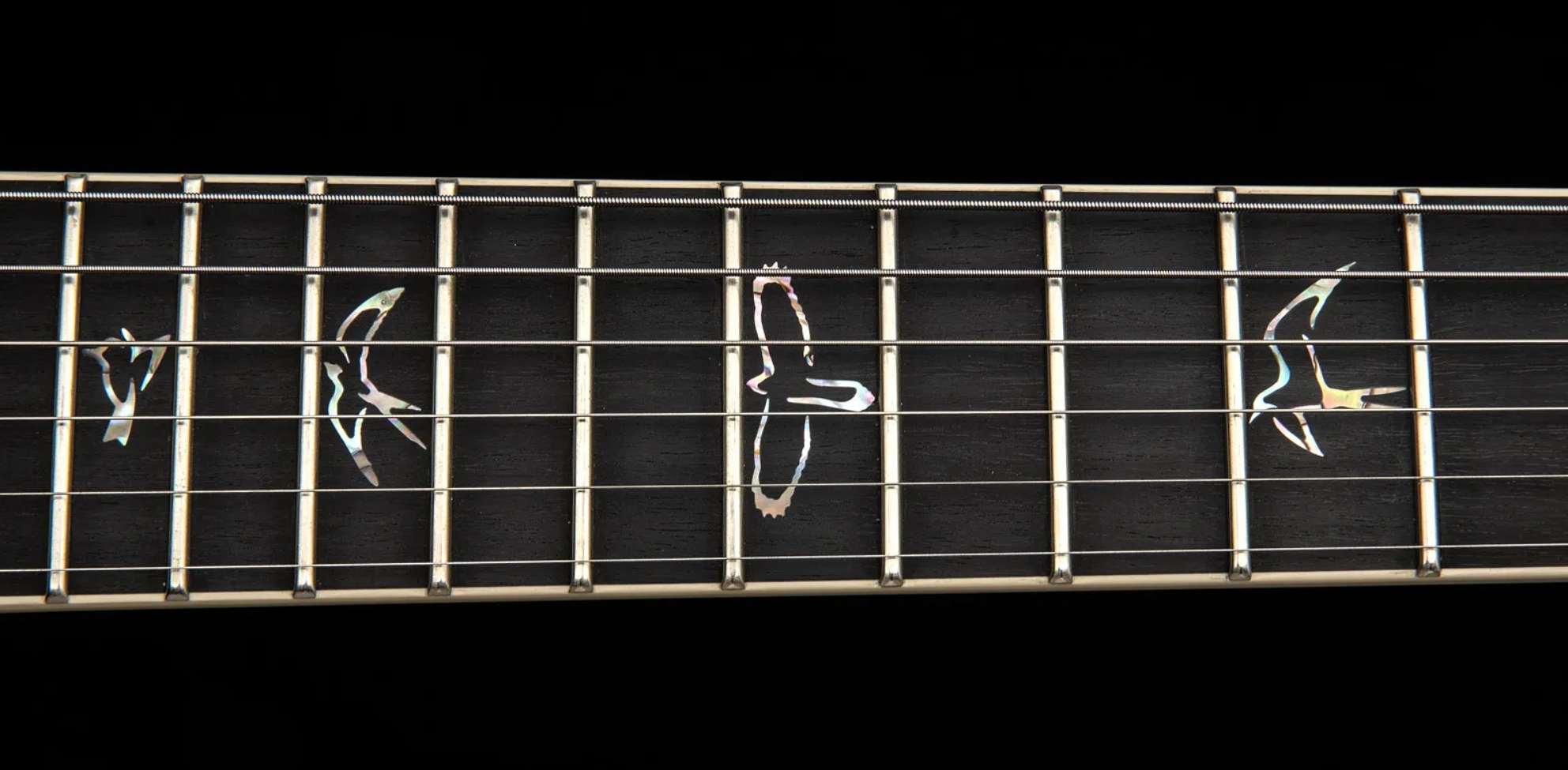 Prs Mark Holcomb Usa Signature 2h Seymour Duncan Ht Eb - Charcoal Wraparound Burst - Double cut gitaar - Variation 7