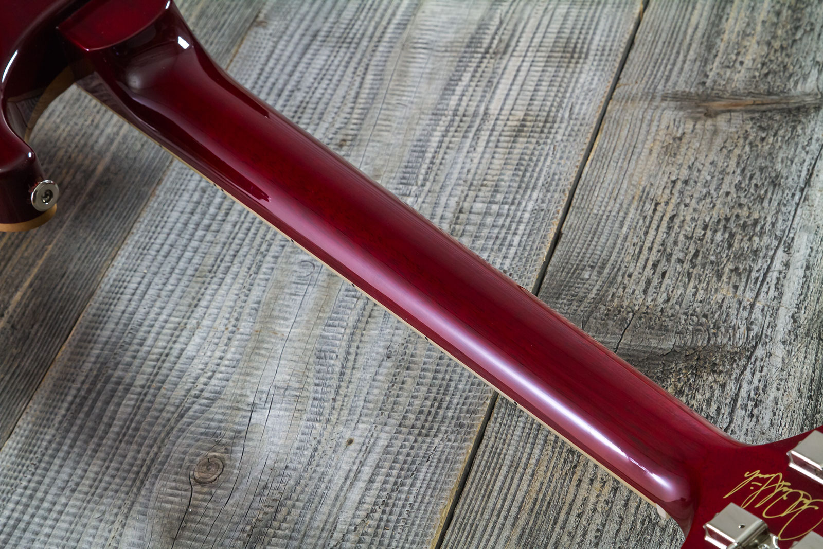 Prs Mccarty 594 Hand-signed Usa 2h Ht Rw #0362902 - Fire Red Burst - Double cut gitaar - Variation 10