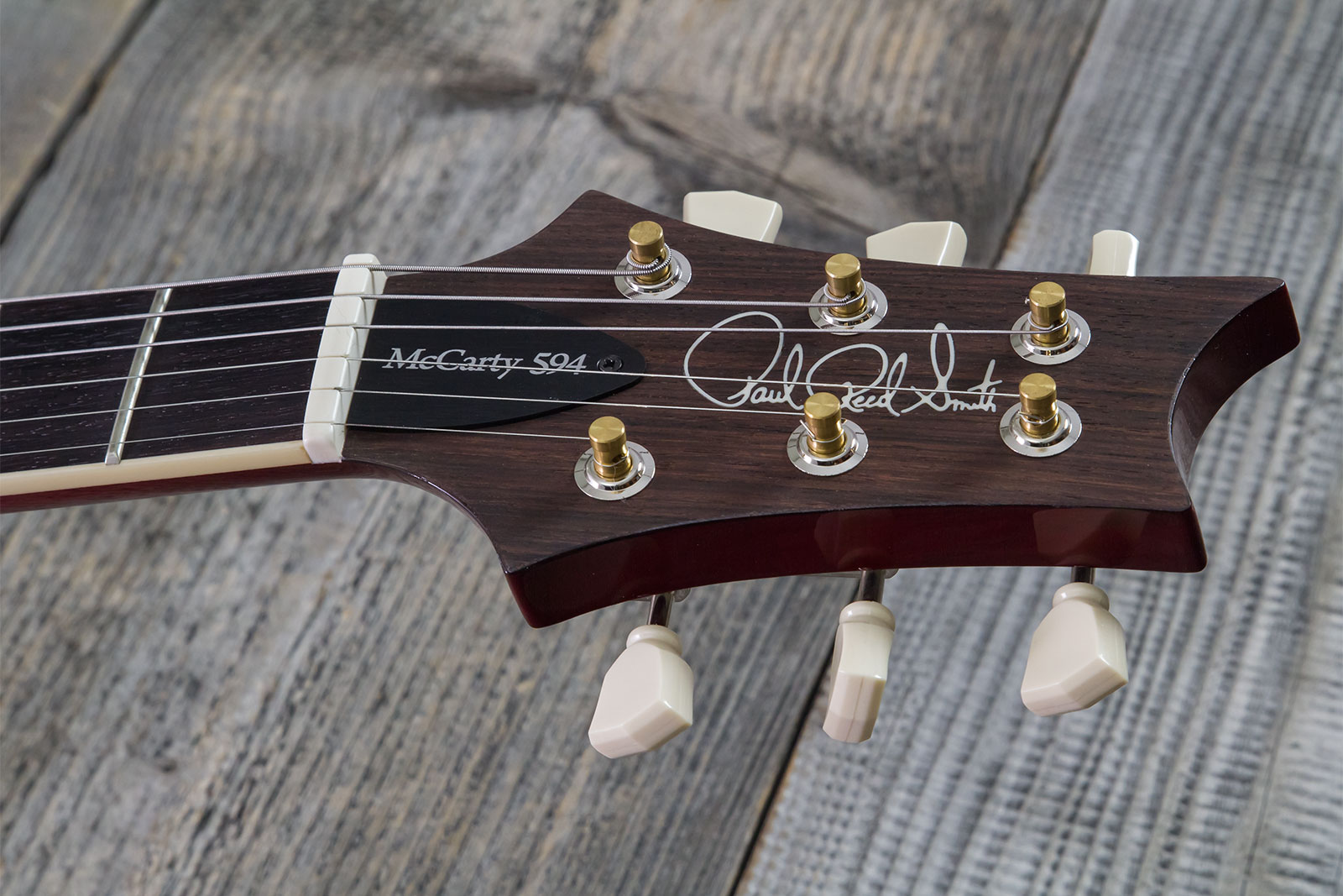 Prs Mccarty 594 Hand-signed Usa 2h Ht Rw #0362902 - Fire Red Burst - Double cut gitaar - Variation 6