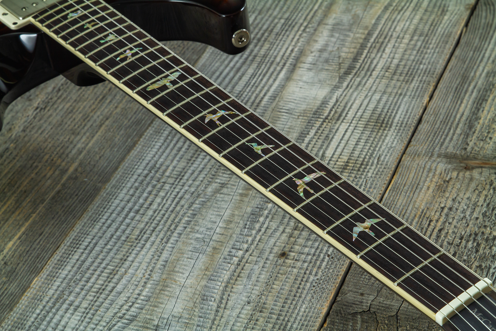 Prs Mccarty 594 Hand-signed Usa 2h Ht Rw #0377741 - Black Gold Wraparound Burst - Double cut gitaar - Variation 5