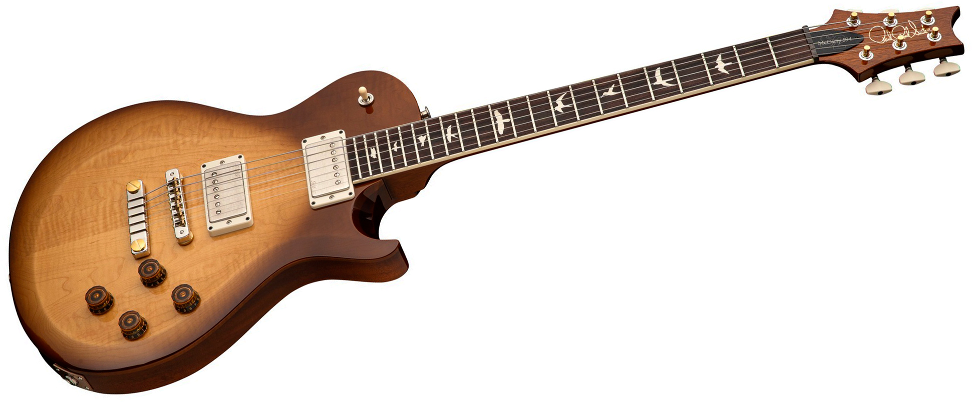 Prs Mccarty 594 Singlecut S2 Usa 2h 58/15lt Ht Rw - Vintage Natural - Single cut gitaar - Variation 2