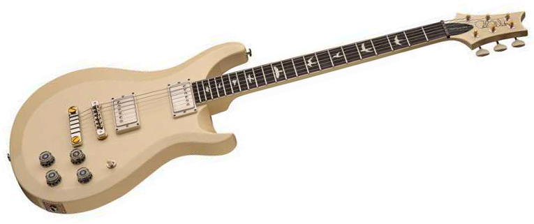 Prs Mccarty 594 Thinline S2 Usa 2h 58/15lt Ht Rw - Antique White - Double cut gitaar - Variation 1