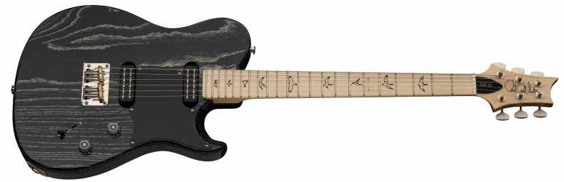 Prs Nf 53 Bolt-on Usa 2mh Ht Mn - Black Doghair - Enkel gesneden elektrische gitaar - Variation 1