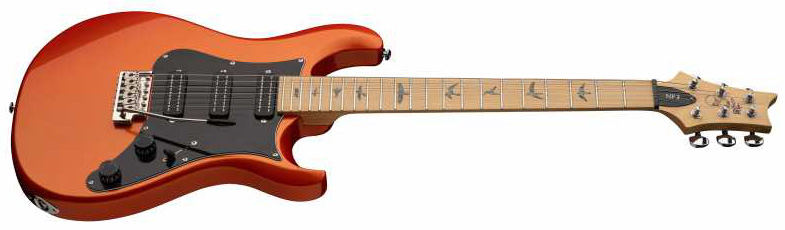 Prs Nf3 Se 3h Mini-humb. Trem Mn - Metallic Orange - Guitarra eléctrica de doble corte. - Variation 1