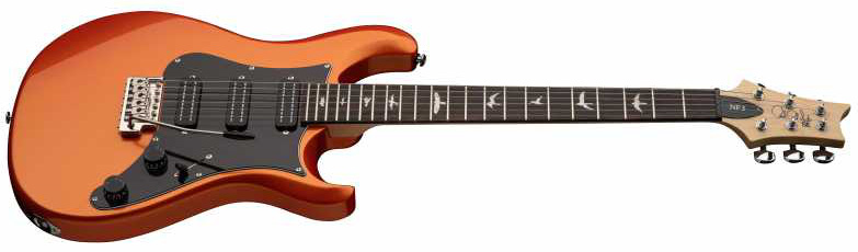 Prs Nf3 Se 3h Mini-humb. Trem Rw - Metallic Orange - Guitarra eléctrica de doble corte. - Variation 1