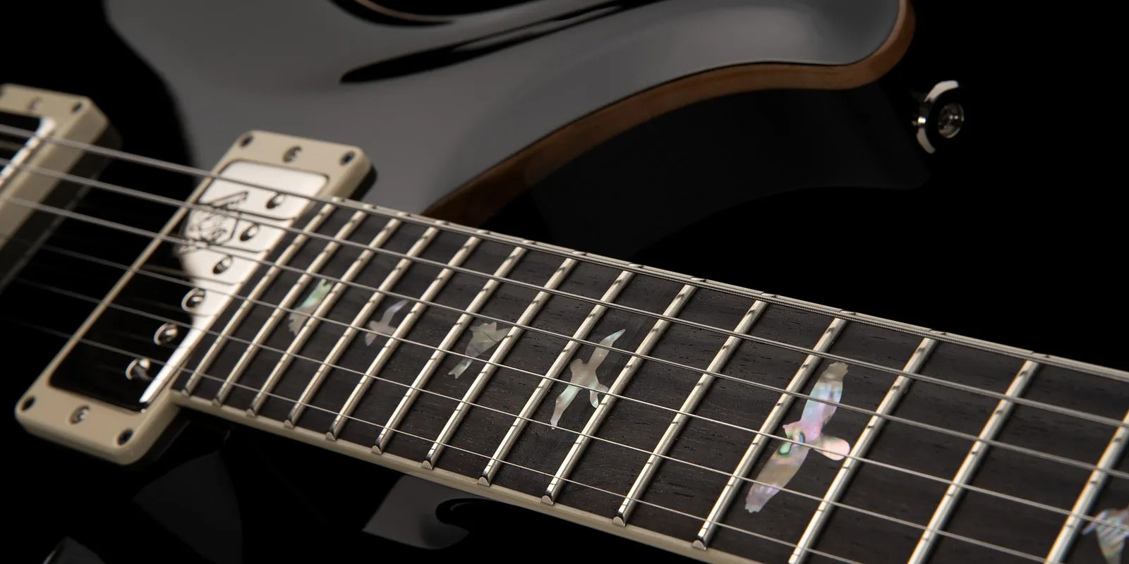 Prs Robben Ford Mccarty Ltd 2h Ht Bla - Black - Guitarra eléctrica de doble corte. - Variation 3
