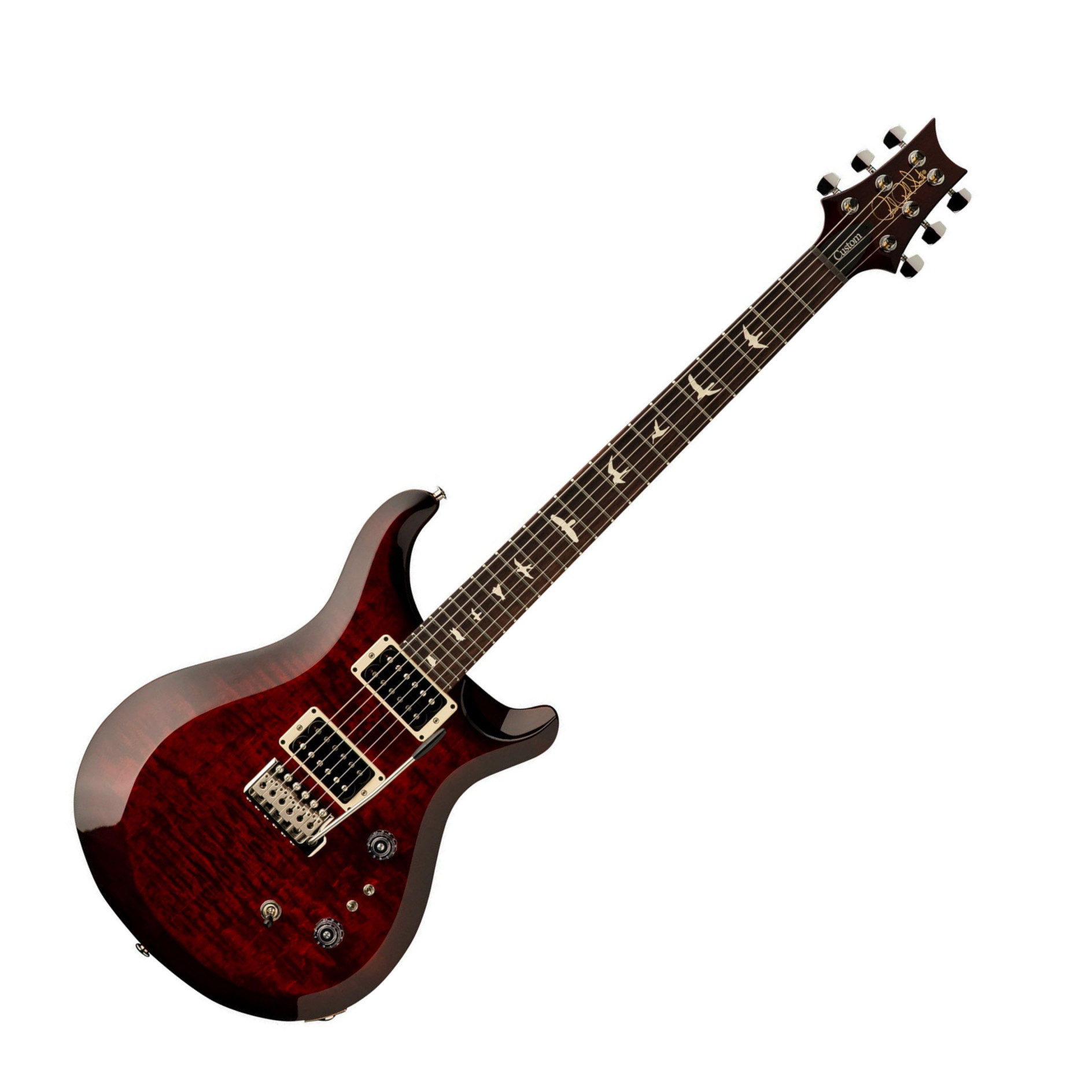 Prs S2 Custom 24-08 2h Trem Rw - Fire Red Burst - Guitarra eléctrica de doble corte. - Variation 2