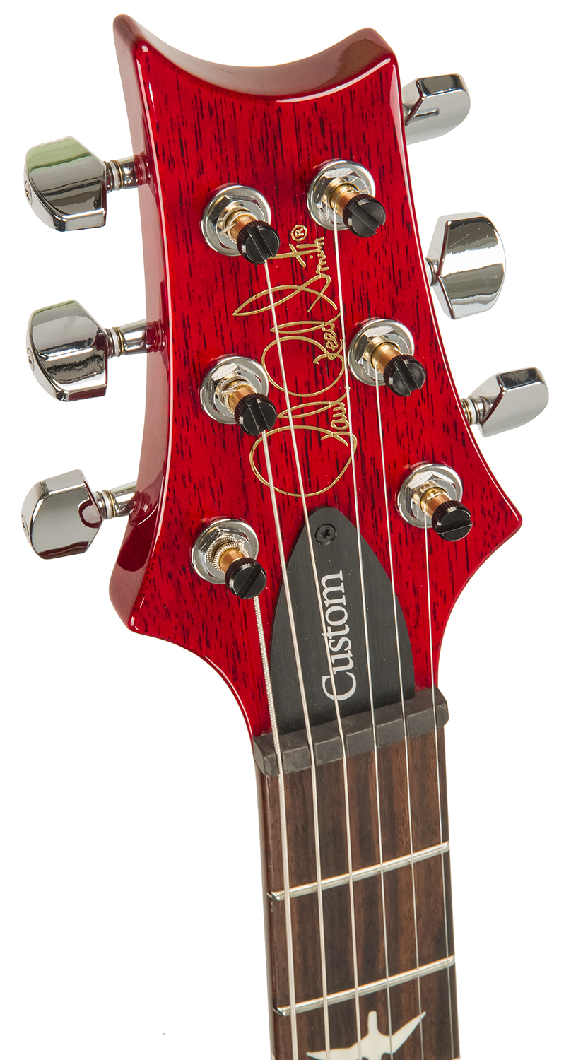 Prs S2 Custom 24 Usa Hh Trem Rw - Scarlet Red - Guitarra eléctrica de doble corte. - Variation 4