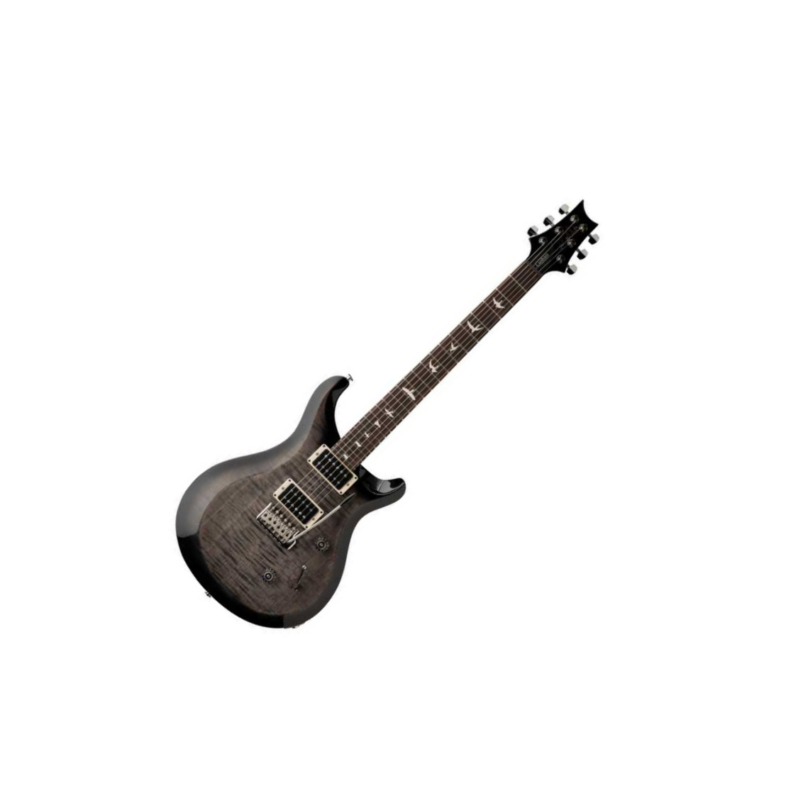 Prs S2 Custom 24 Usa 2h 85/15 Ht Rw - Faded Gray Black Burst - Double cut gitaar - Variation 1