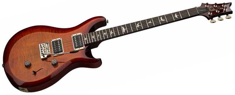 Prs S2 Custom 24 Usa 2h 85/15 Ht Rw - Dark Cherry Sunburst - Double cut gitaar - Variation 1